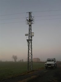 Calaf (Barcelona) mejora su red eléctrica de media tensión