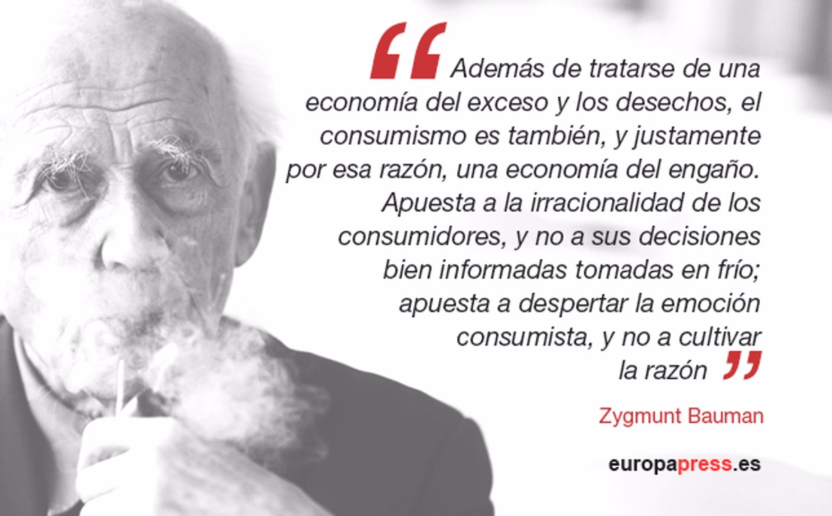10 frases que resumen el pensamiento de Zygmunt Bauman