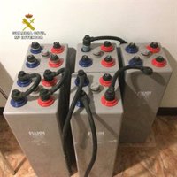 Tres detenidos por robar baterías acumuladoras de electricidad del AVE en Casariche