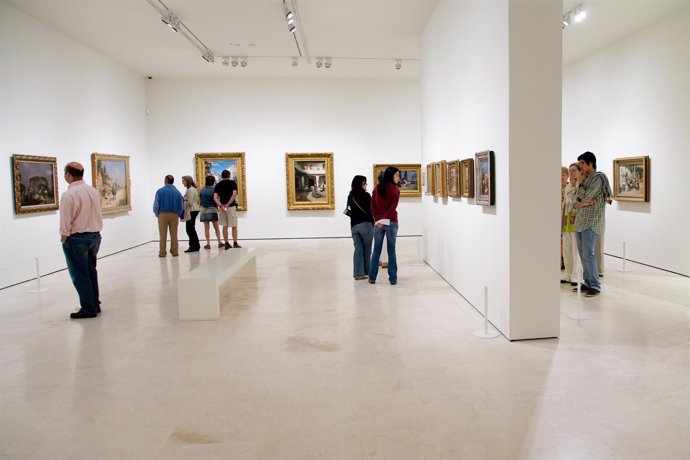 Sala del Museo Thyssen de Málaga