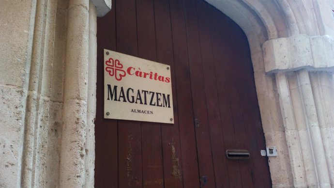 Almacén de Cáritas en Palma