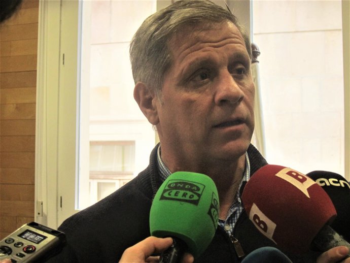 El líder del PP en el Ayuntamiento de Barcelona, Alberto Fernández