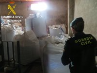 Sucesos.- La Guardia Civil desmantela un grupo dedicado a robar almendras en almacenes de Los Serranos