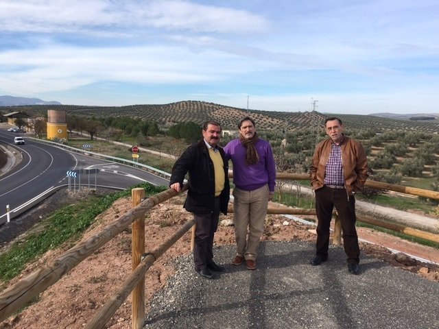 Visita a la restauración pasajística en la JA-4308