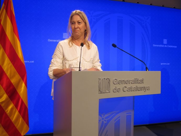 La portavoz del Govern, Neus Munté