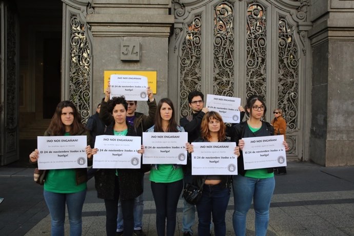 El Sindicato de Estudiantes presenta la huelga del 24 de noviembre