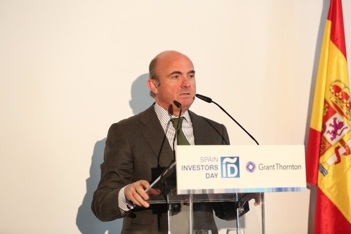 Luis de Guindos en las jornadas 'Spain Investors Day'