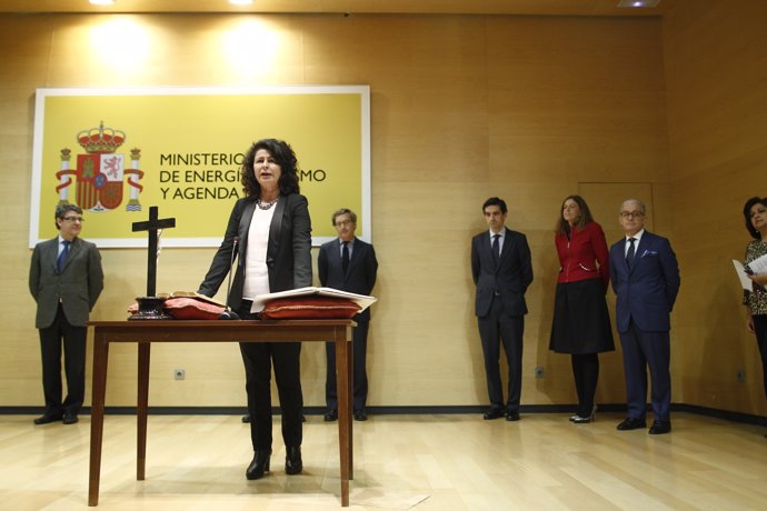 Matilde Asían toma posesión de su cargo como secretaria de Estado de Turismo