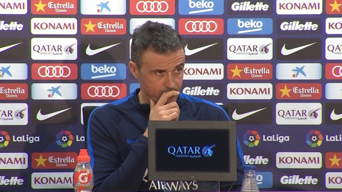 Luis Enrique sobre las polémicas arbitrales: "Lo fácil es llorar y quejarse"