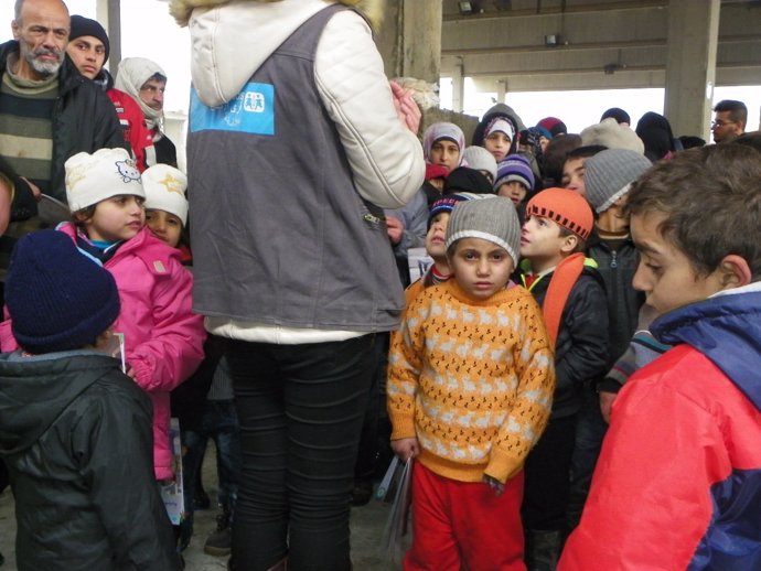 El Frío Amenaza De Muerte A Los Niños Desplazados En Siria