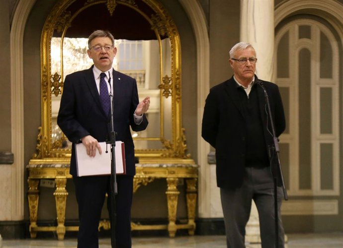 Ximo Puig y Joan Ribó 