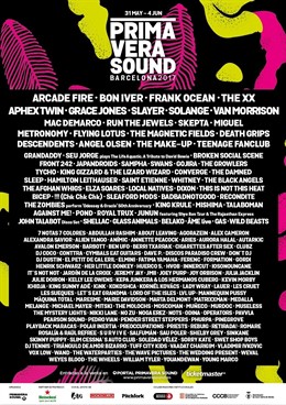 Cartel Primavera Sound 