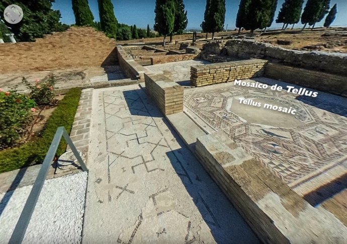 Casa de los Pájaros de Itálica.