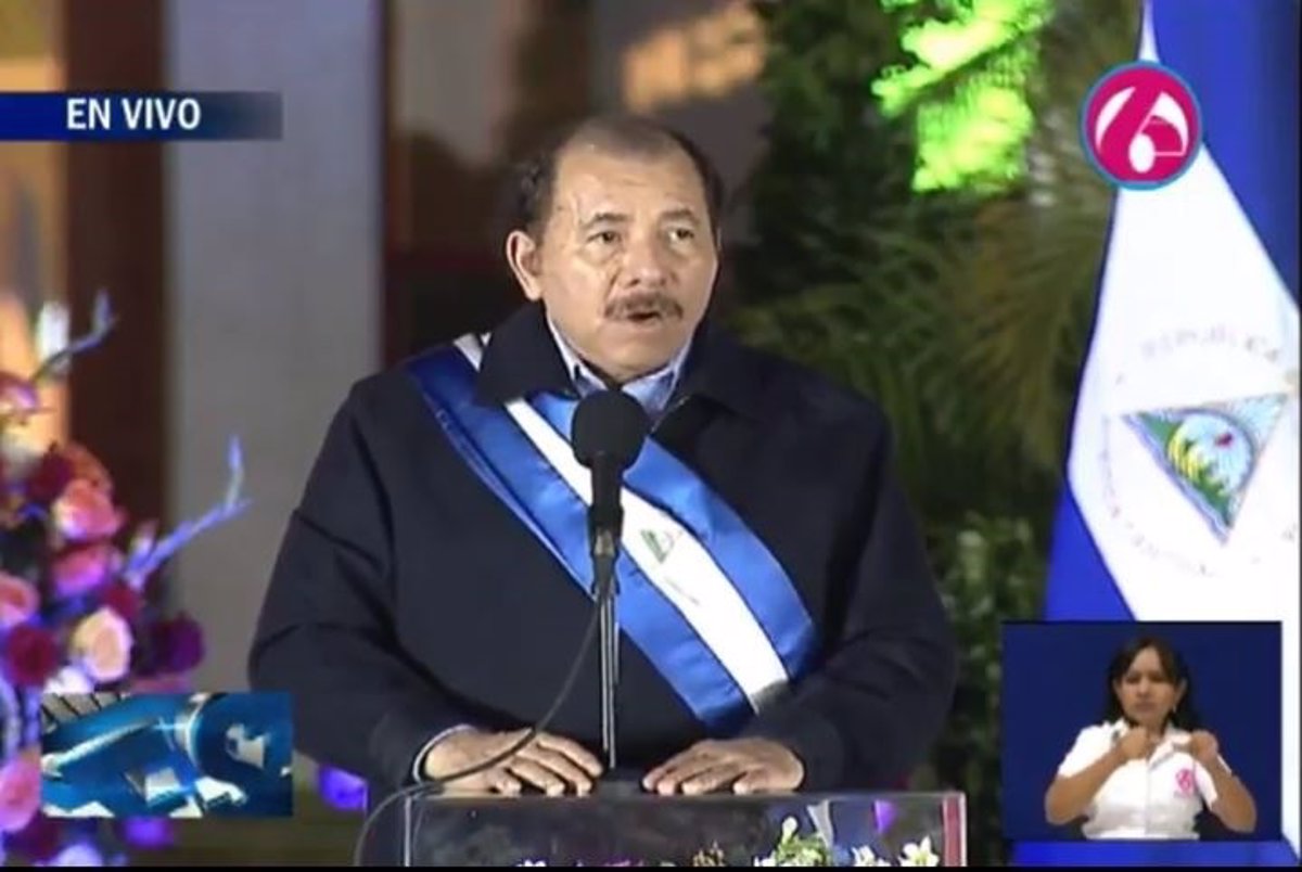 Daniel Ortega asume su nuevo mandato como presidente de Nicaragua