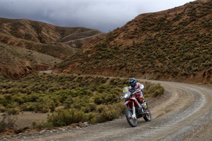 Joan Barreda en el Dakar