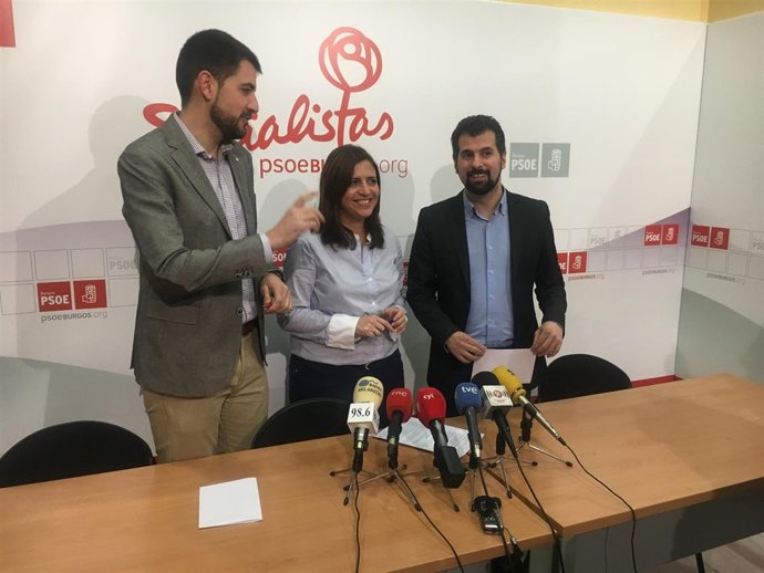 Tudanca en Burgos con David Jurado y Esther Peña