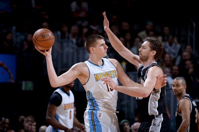 Pau Gasol en el Spurs - Nuggets