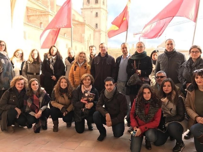 Imagen de los técnicos de turismo participantes