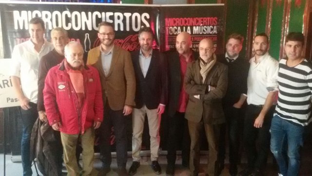 Presentación de los microconciertos 'Toca la música'