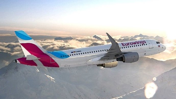 Avión de la compañía Eurowings 