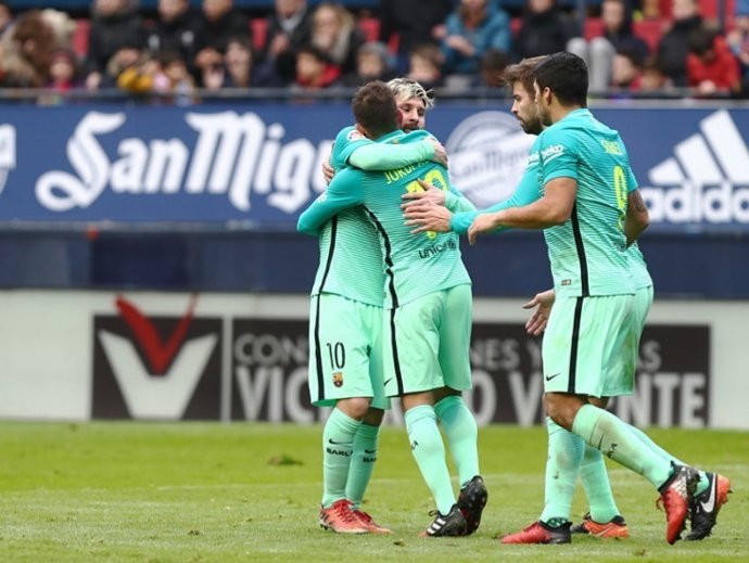 Barcelona Leo Messi Jordi Alba Luis Suárez Gerard Piqué