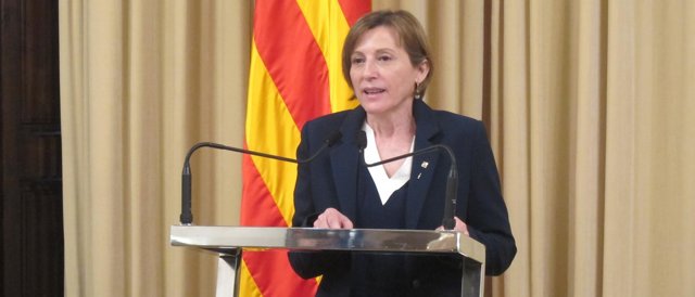 La presidenta del Parlament, Carme Forcadell