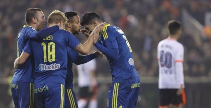 El Celta gana al Valencia en Copa del Rey