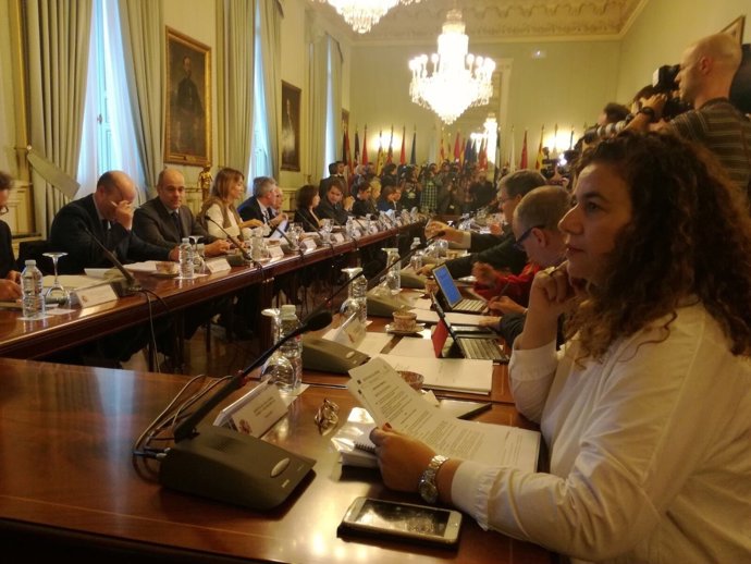 Costa en el comité preparatorio de la VI Conferencia de Presidentes 