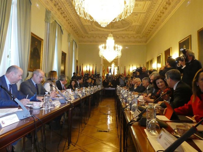 Foto/ La Consejera De Presidencia, María Dolores Pagán , Asistió Hoy A La Reunió