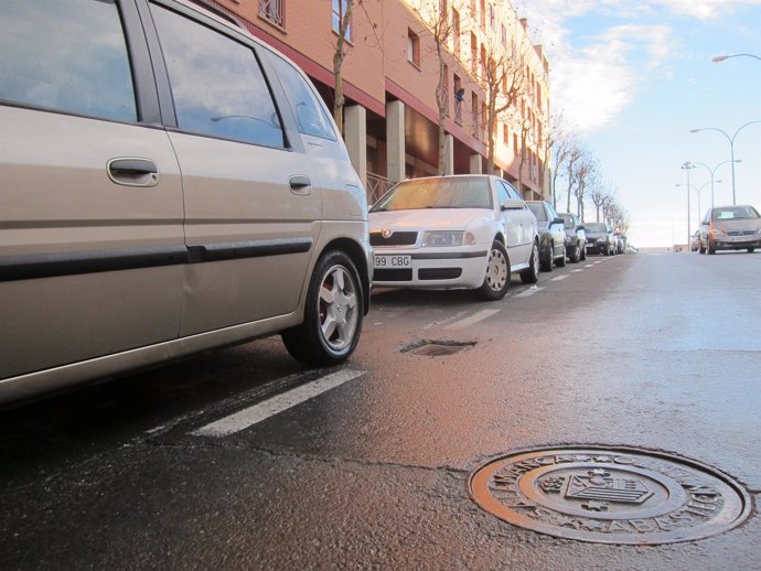 Lugar donde se ha encontrado el feto en el alcantarillado de Salamanca