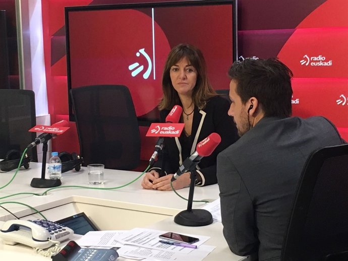 Idoia Mendia en Radio Euskadi