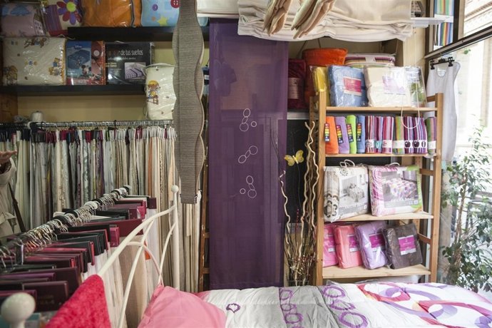 Tienda tèxtil de Barcelona