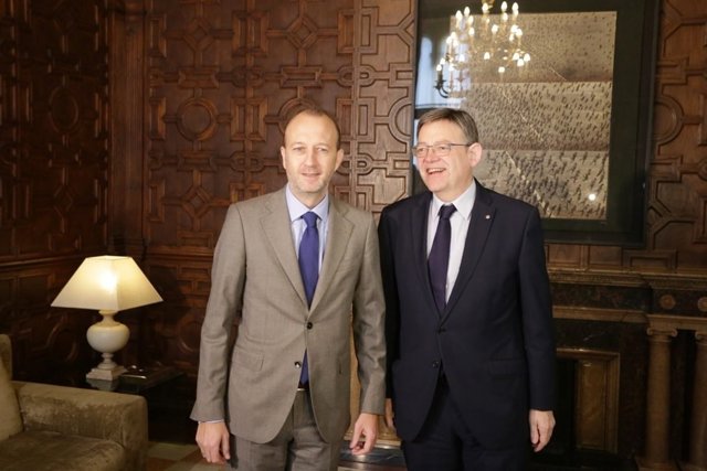 Alexis Marí se reúne con Ximo Puig