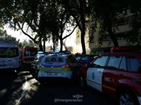 Declarado un incendio en un bloque de Sevilla sin heridos ni afectados