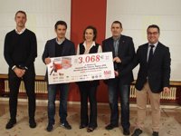Fundación APIR recibe más de 3.000 euros recaudados en el Torneo Canteras de Logroño