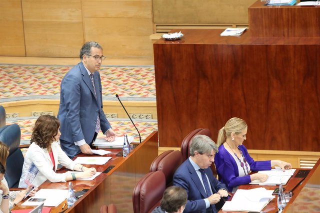 Enrique Ossorio, portavoz del PP en la Asamblea de Madrid