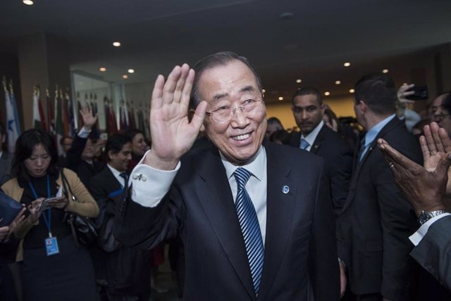 Ban Ki Moon se despide de la ONU 