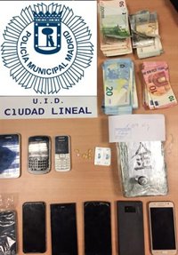 Detenidos con un kilo de cocaína debajo del asiento de un coche