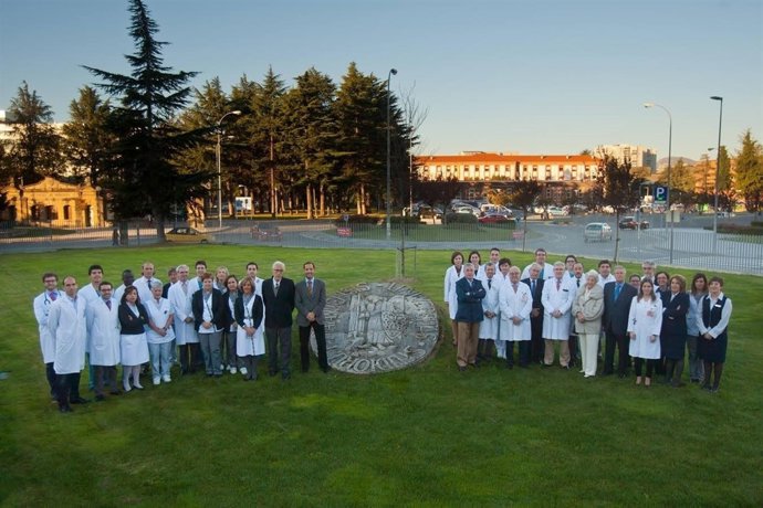 Representantes de la CUN, del CHN y de instituciones de enfermedades renales