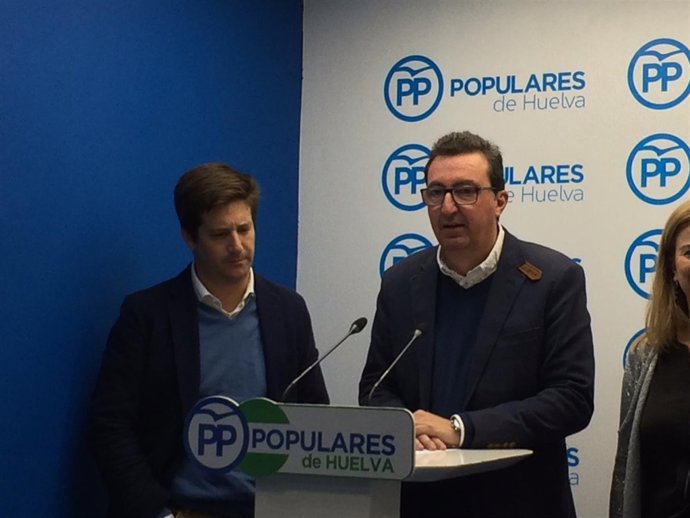 Manuel Andrés González en rueda de prensa