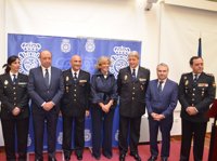 El director de la Policía felicita a la Jefatura Superior de Extremadura por el descenso de las infracciones penales