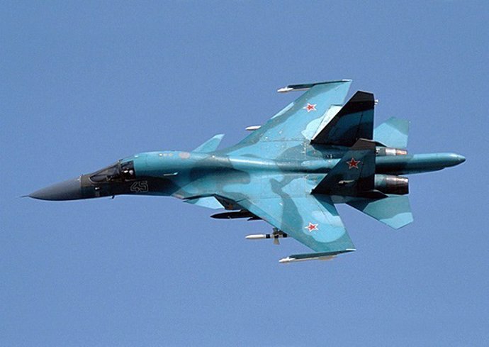 Avión de combate ruso Su-34