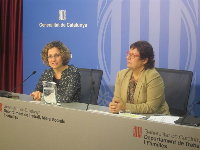 Las conselleras M.Ruiz y D.Bassa