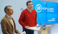 PP dice que el Plan Pista es "el funeral del transporte y comunicaciones" en Málaga