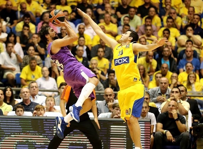 Llull en el Real Madrid - Maccabi Tel Aviv