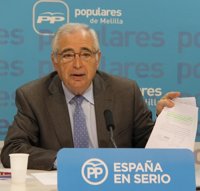 Imbroda anuncia que optará a la reelección de la Presidencia del PP de Melilla
