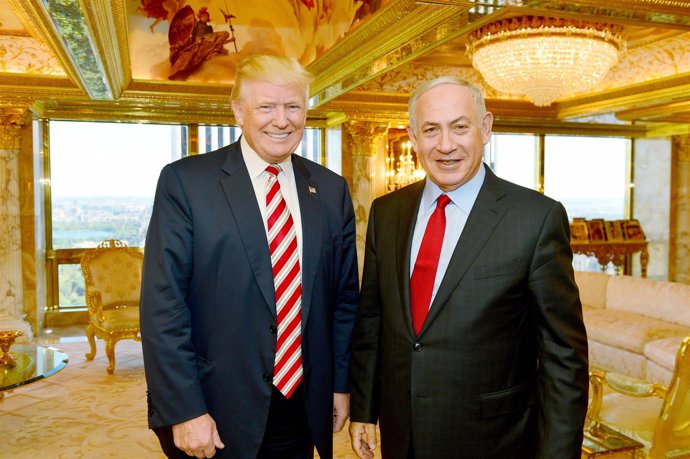 Donald Trump y Benjamin Netanyahu