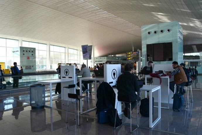 Zonas de trabajo del Aeropuerto de Barcelona