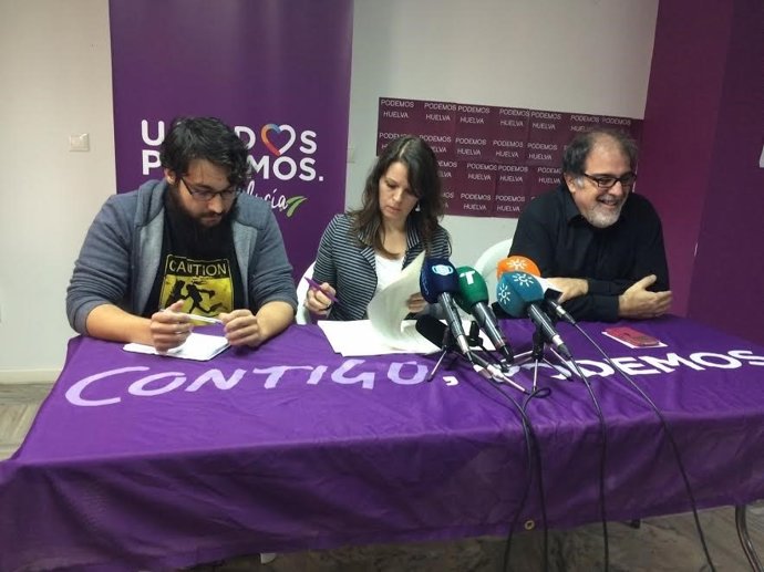 Rocío Van der Heyde junto a Marco Fidelio y Jesús Romero