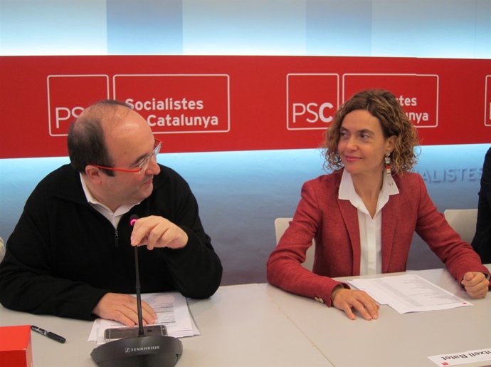 Miquel Iceta y Meritxell Batet, PSC